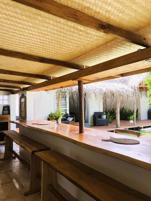 Bungalow Tiarii, Avec Acces Direct A Une Plage Privee Tevaitoa Extérieur photo