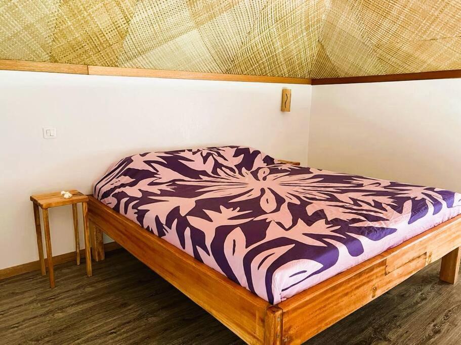 Bungalow Tiarii, Avec Acces Direct A Une Plage Privee Tevaitoa Extérieur photo